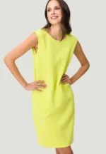 Limonengrüne Freizeitkleid