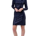 Knielange Cocktailkleid