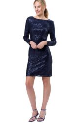 Knielange Cocktailkleid