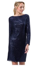 Knielange Cocktailkleid – Bild 2