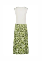 Plissee-kleid mit einem Strick-Oberteil – Bild 3