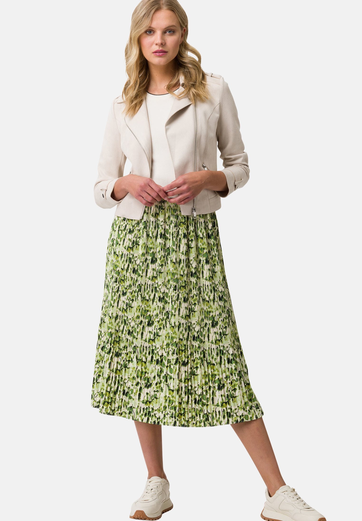 IMG_8610 Plissee-kleid mit einem Strick-Oberteil – Bild 1