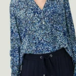 Zero Bluse, Gr. 38, mehrfarbig