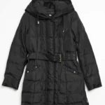 Zero Daunenmantel Gr. 38, schwarz