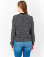 Zero Übergangsjacke, Gr. 40, schwarz- weiß – Bild 2