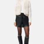 Zero Ledershorts, Gr. 42, schwarz