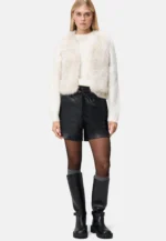 Zero Ledershorts, Gr. 42, schwarz