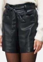 Zero Ledershorts, Gr. 42, schwarz – Bild 2