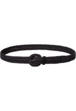 Damen-Gürtel, geflochten, schwarz – Bild 2