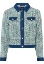 Zero Bouclé-Jacke, Gr. 40, mehrfarbig – Bild 5