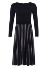 Zero Strickkleid, Gr. 36, marineblau-weiß – Bild 4