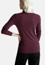 Zero Rollkragen-Pullover, Gr. 40, pink-violett – Bild 2