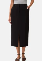 Zero Bleistift-Rock, Gr. 38, marineblau – Bild 4