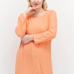 Zero Langarmshirt, Gr. 44, Lachs