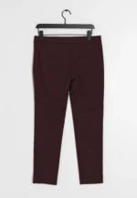 Zero Bundfaltenhose, Gr. 40, bordeaux – Bild 2