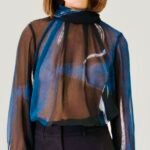 Zero Bluse, Gr. 38, mehrfarbig