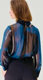 Zero Bluse, Gr. 38, mehrfarbig – Bild 4