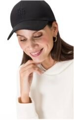 Zero Cap, schwarz mit Logo, Einheitsgröße