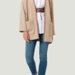 Zero Damen-Mantel im offenem Stil