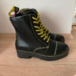 Lynfield Stiefel, Gr. 39, schwarz mit Neon-Schnürsenkeln – Bild 6