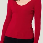 Zero Pullover, Gr. 42, rot