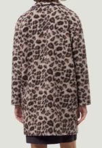 Zero Oversize-Wollmantel mit Leopardenmuster, Gr. 36 – Bild 3
