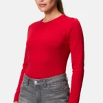 Zero Langarmshirt, Gr. 42, rot