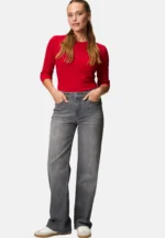 Zero Langarmshirt, Gr. 42, rot – Bild 3