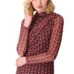 Zero Bluse, Gr. 38, mehrfarbig