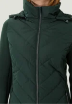 Zero Damen-Steppmantel, Gr. 38, moosgrün – Bild 2