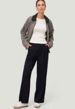 Zero Bundfaltenhose, Gr. 40, marineblau-blau – Bild 2