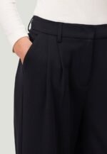 Zero Bundfaltenhose, Gr. 40, marineblau-blau – Bild 4