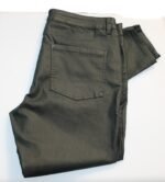 Zero Kunstlederhose, Gr. 44, Beinlänge 30inch, dunkelgrün – Bild 3