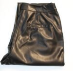 Zero Leder-Hose, Gr. 42, schwarz – Bild 5