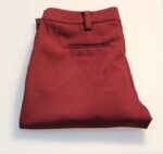 Zero Bundfaltenhose, Gr. 40, bordeaux – Bild 5