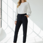 Zero Damenhose, Gr. 38, schwarz