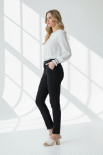 H&M Jeans, Gr. 38, schwarz – Bild 2