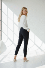 H&M Jeans, Gr. 38, schwarz – Bild 3