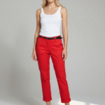 Zero Chinohose, Gr. 36, rot