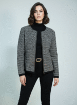 Zero Übergangsjacke, Gr. 40, schwarz- weiß