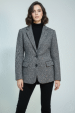 Zero Damenblazer, Gr, 38, schwarz-weiß