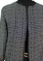 Zero Übergangsjacke, Gr. 40, schwarz- weiß – Bild 2